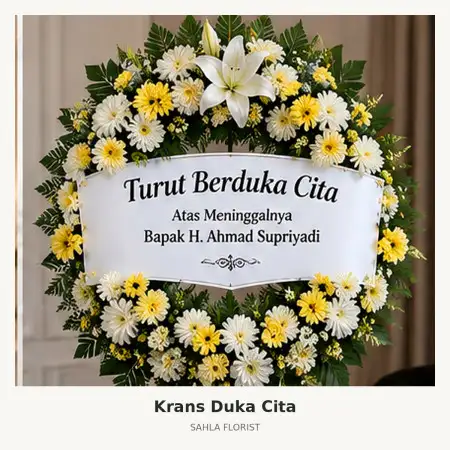 Krans Bunga Duka Blora